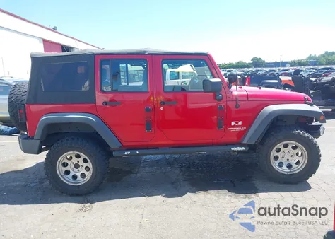 2008 Jeep Wrangler Unlimited X from USA, damaged, VIN 1J4GA391X8L507744